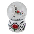 thumbnail image 4 of Trail Of Painted Ponies Western Garden Tribal Rose Horse Glitter Water Globe, 4 of 9