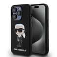 thumbnail image 1 of Funda Karl Karl Lagerfeld Silicon Para iPhone 15 Pro Negro, 1 of 8