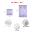 thumbnail image 7 of Flower Spring Watercolor Lavender Kitchen Cleaning Cloth Towel Waffle Towel No Trace Dishcloth Rag Scouring Pad, 7 of 7