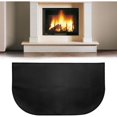 thumbnail image 1 of Fireproof fireplace protection mat 80 x 50 cm, fireproof mat, durable fire protection mat, multi-layer fireproof mat, fireproof mat in front of fireplace, 1 of 4