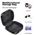 thumbnail image 4 of Turntable Period Purse Storage Bag Small Tie Pouch Small Zipper Pouch 4.7x6.6x6.6 in Velvet Oxford Cloth and Sponge Material Organizer for Your Feminine Hygiene Products, 4 of 6