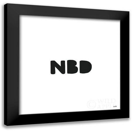 York, Leah 12x12 Black Modern Framed Museum Art Print Titled - Xennials IX