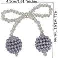 thumbnail image 3 of Beaded Cherry Patches Handmade Flower Embroidered Applique for Brooches Earring Jewelry Sew on Patch Decorated 1 set, 3 of 6
