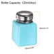 thumbnail image 2 of Disolvente Alcohol Dispensador 120ml(4oz) Empujar Abajo Líquido Dispensador Bomba con Sellado Inoxidable Acero Tapa para Acetona Limpiador Esmalte Removedor, Azul, 2 of 6