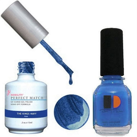 Lechat Perfect match Duo Gel  Lacquer The Kings Navy PMS074
