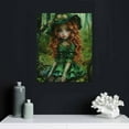 thumbnail image 5 of Nawypu Watercolor St Patricks Highland Cows, Highland Cow Art, St Patricks Day Clover Shamrocks, Abstract Wall Art, Canvas, 5 of 5