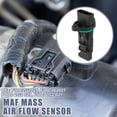 thumbnail image 2 of Vehicle Black Mass Air Flow Meter Sensor 5 Pin F00C2G2027 F00C262027 for Audi for Ford, 2 of 6