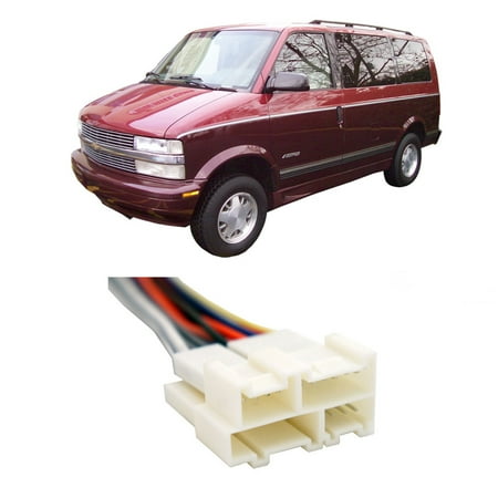 Chevy Astro Van 1991-2005 Factory Stereo to Aftermarket Radio Install Harness