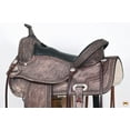 thumbnail image 4 of 16" Western Horse Saddle American Leather Treeless Trail Pleasure Hilason, 4 of 7