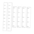 thumbnail image 1 of 6 piezas Separadores de cajones organizadores Separadores de cajones para oficina, 1 of 10