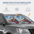 thumbnail image 4 of Wukai Cartoon Train Hot Air Balloon Car Front Windshield Sun Shade,Sun Visor Shield Block Automotive Interior Protector Blocks UV Rays-Large, 4 of 6
