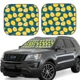 thumbnail image 1 of Fotbe Lemon Juego de 2 Piezas de Parasoles para Parabrisas | Bloqueador Solar para Auto | Accesorios Plegables para Protección Solar Interior-Medium, 1 of 6