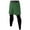 Army Green, variant on IROINNID Men's Sports Shorts Comfy Fake Two-piece Quick-drying Basketball Fitness Shorts