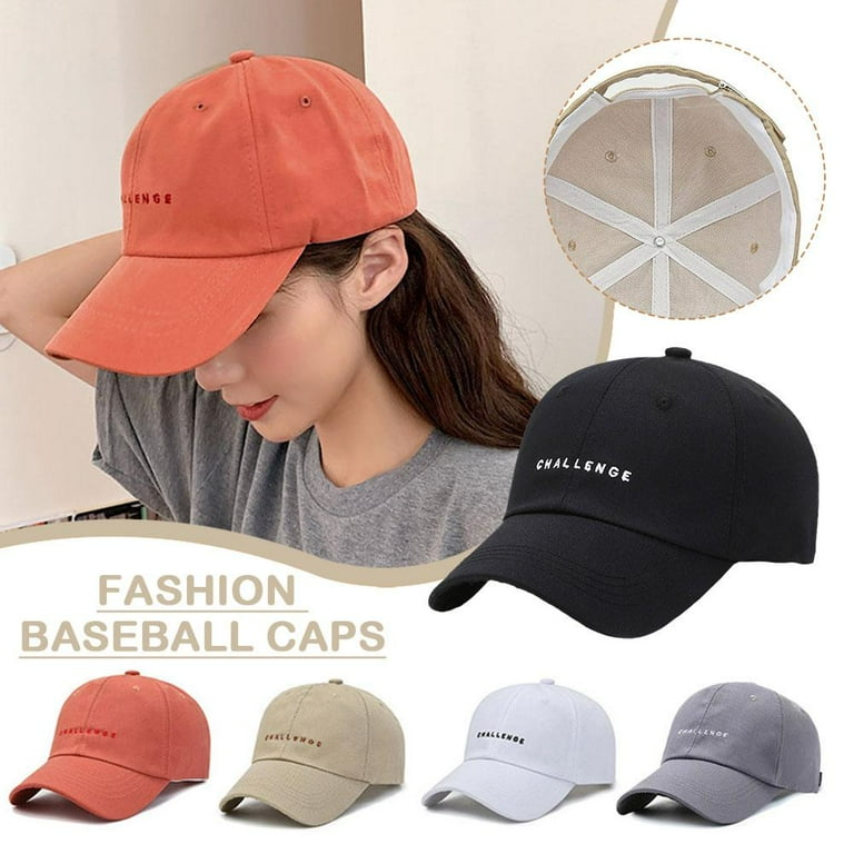 Letter Embroideredr Soft Curved Brim Baseball Cap Men s Outdoor Leisure Hat L4I7 Walmart