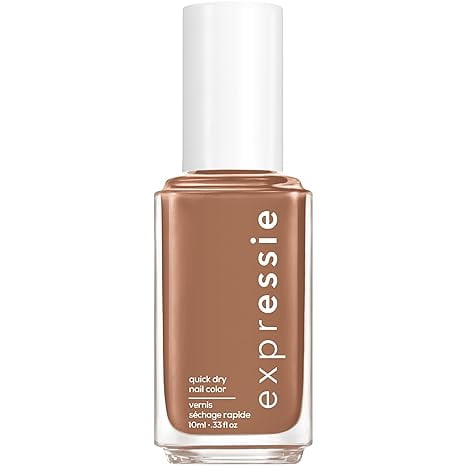 Essie Expressie Vernis à Ongles, Vernis à Ongles Brun à Séchage Rapide, Power Moves, Végan, Never Skip A Beat, 0,33 fl oz