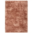 thumbnail image 2 of Well Woven Chie Rust Red & Silver Kuki Collection Ultra Soft Two-Tone Long Floppy Pile Rug 8x10 (7'10" x 9'10"), 2 of 8