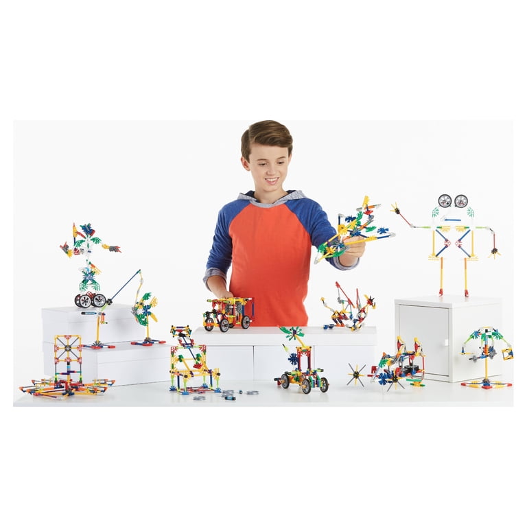 K'NEX Kids Builders STEM Imagine Creation Zone Building Set, 417