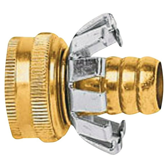 Gilmour C34F 3/4" Brass Femail Hose Coupler
