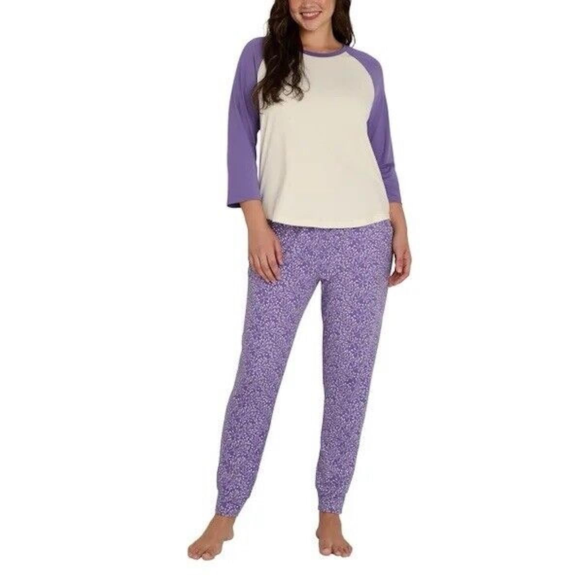 Eddie Bauer Women’s 4-Piece Lounge Set – Year-Round Pajamas With Tank, Shorts, Joggers & Top - View #2