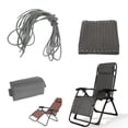 thumbnail image 1 of Sillón reclinable antigravedad para patio con 4 cordones universales para sillas, cordones elásticos de reparación para sillones reclinables, s Macarena Malla de repuesto para sillón reclinable, 1 of 8