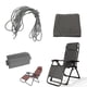 thumbnail image 1 of Sillón reclinable antigravedad para patio con 4 cordones universales para sillas, cordones elásticos de reparación para sillones reclinables, s Macarena Malla de repuesto para sillón reclinable, 1 of 8