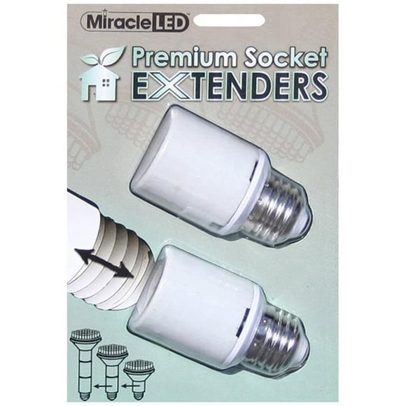 OCI 604365 Miracle LED Socket Extenders for Boosts Brightness