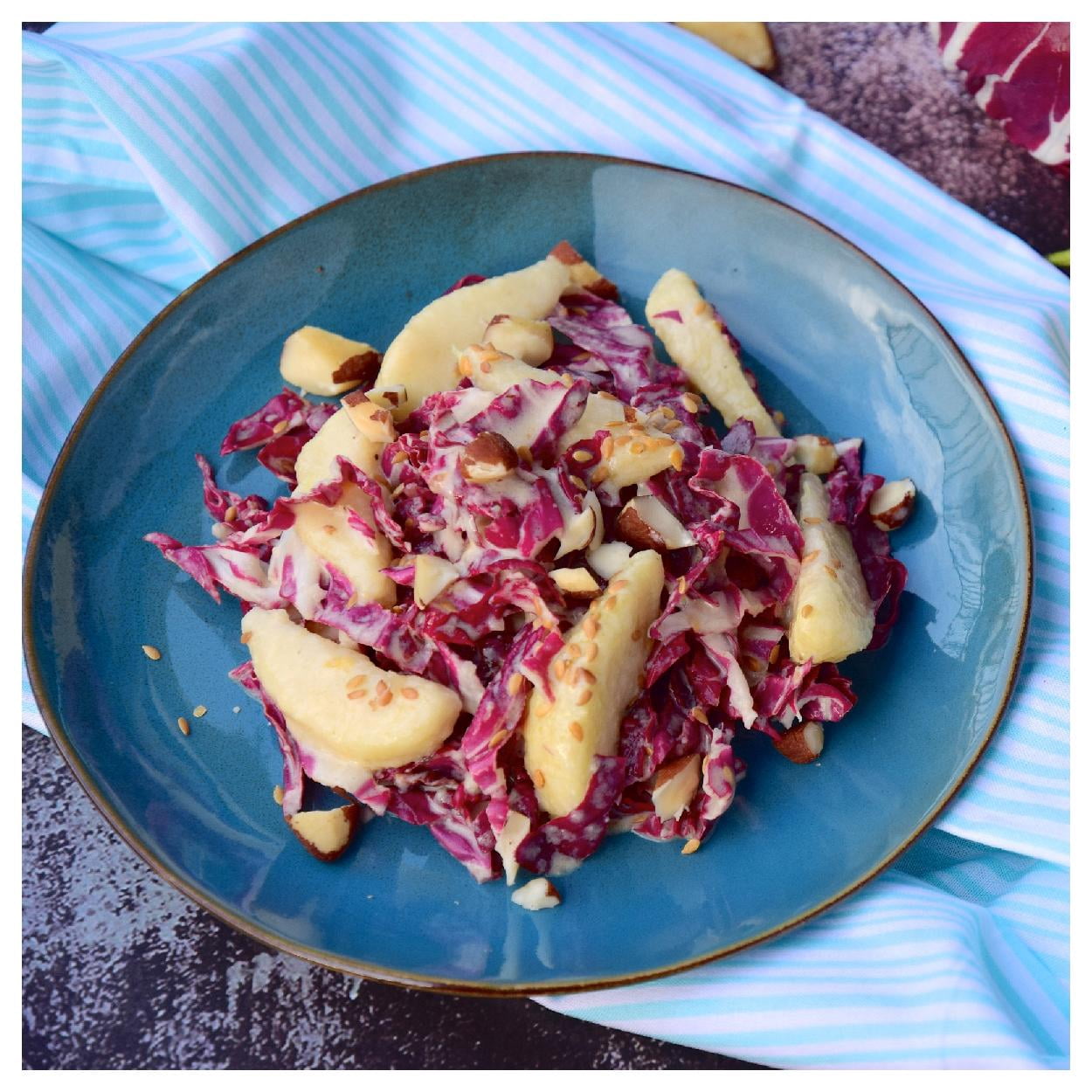 Everwilde Farms - 1 lb Rossa Di Verona Radicchio Endive Seeds - Gold Vault Bulk Seed Packet