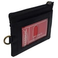 thumbnail image 6 of Zip ID Case Card Holder Slim Coin Purse Wallet Change Pouch with Key Chain, 6 of 8