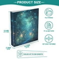thumbnail image 3 of FORMRS 3 Ring Binder with Pockets 1.5" D-Rings Clip Board 200 Sheets Capacity, Magical Forest Glowing Lights, 3 of 8