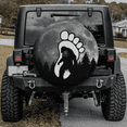 thumbnail image 2 of Lotusprinthandmade Bigfoot Vintage Spare Tire Cover With Backup Camera Hole 6 Sizes (29 in.), 2 of 7