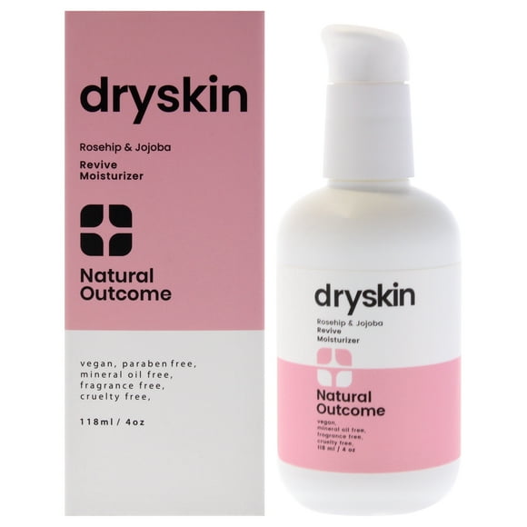 Crema hidratante Natural Outcome Dryskin con aceite de rosa mosqueta 120 ml