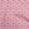 thumbnail image 1 of oneOone Cotton Cambric Dark Peach Fabric Abstract Stripe Craft Projects Decor Fabric Printed By The Yard 42 Inch Wide, 1 of 4