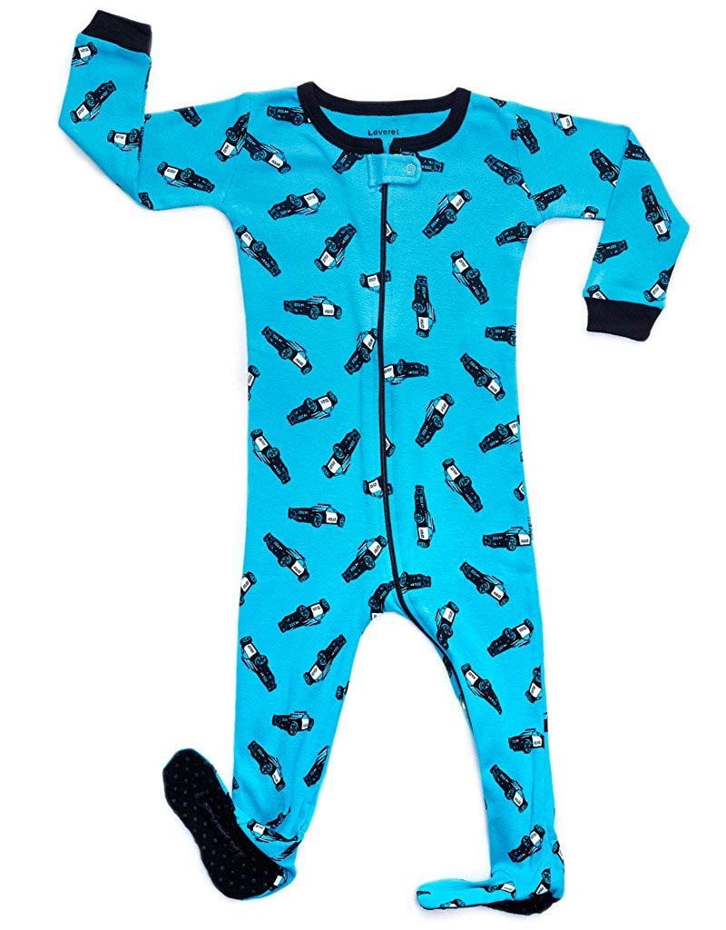 leveret baby boys footed sleeper pajama 100 cotton (size 6m5 years