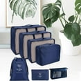 thumbnail image 4 of Abbracc 8Pcs/Set Packing Cubes Clothes Sorting navy, 4 of 8