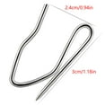 thumbnail image 4 of keepw 60 Pieces S Shaped Shower Curtain Hook Assortment Replacement Living Room Drape Hanger Assorted Kit Hardware Curtains Accessory, 4 of 8