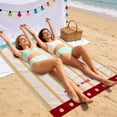 thumbnail image 1 of Ohmyroo Microfiber Beach Blanket 78.7x55.1inch Large Rectangular Thick Sand Free Quick Dry Mat, 1 of 6