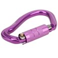 thumbnail image 3 of Climbing Main Lock, High Hardness Multipurpose Asymmetric Climbing Carabiner Corrosion   Solid  for Rock Climbing, 3 of 8