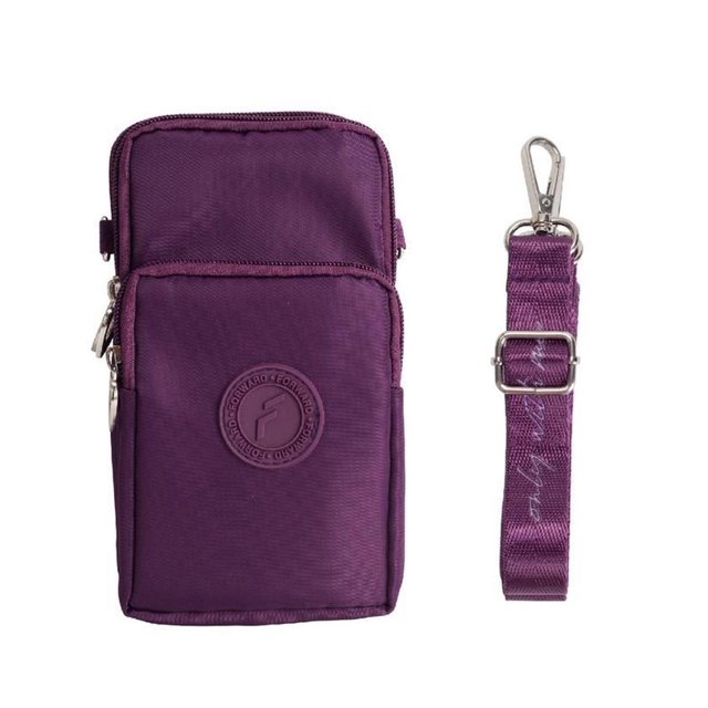 Cartera Forward de Vinil con Correa Color Morado Forward Cartera