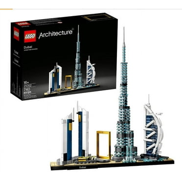 LEGO Architecture Skylines: Dubai 21052 Building Kit, Collectible Architecture Building Set for Adults, New 2020 (740 Pieces)