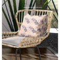 thumbnail image 6 of Lily Garden Stripes Indoor/Outdoor Pillow in Light Peach 26x26, 6 of 7