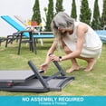 thumbnail image 6 of Ltmate Set of 2 Aluminum Outdoor Adjustable Backrest Chaise Lounge Chair, Assemble-Free Patio Folding Pool Lounge Chair,Beige, 6 of 6