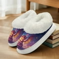 thumbnail image 6 of Psesaysky Womens Slippers Adorable Dragon Print Winter House Slippers for Women Men Thick Sole Indooor Bedroom Shoes Cozy Gifts, Size 7-8, 6 of 7