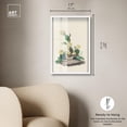 thumbnail image 4 of Prickly Pear Perch Shadowbox Print Botanical Art by Art Remedy, White Frame, 16 x 24, 4 of 6