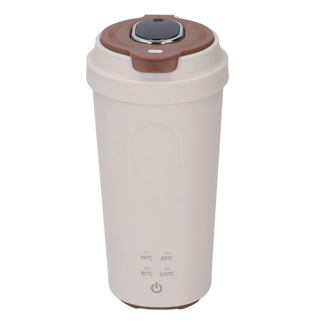 Portable Electric Kettle, Mini Hot Water Boiler Quick Boiling Stainless Steel for Tea Coffee Milk