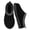 Black, variant on Litfun Genuine Suede Slippers for Women Cozy Winter House Shoes Fuzzy Memory Foam House Slippers, Chestnut