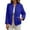 *Blue, variant on ClodeEU Women's Quilted Jacket,Long Sleeve Zip Up Coat ,Plaid Print Outwear With Pockets White,Womens Plus S