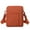 Orange, variant on Nylon Crossbody Bags for Travel Messenger Bag Fashionable Nylon Crossbody Lightweight Small Messenger Purse for Daily Commute Travel and Casual Outings