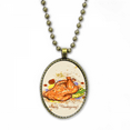 thumbnail image 1 of El día de Acción de Gracias patron de Turquia Collar Colgante de cadena vintage Colección de joyas colgantes Unbranded M, 1 of 3
