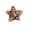 Brown, variant on Handwoven Rattan Star Ornament Set Natural Fiber Hanging Decor Pieces For Wall Indoor Tabletop Display Home Farmhouse Decoration