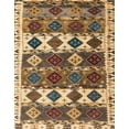 thumbnail image 1 of Ahgly Company Indoor Rectangle Abstract Sangria Brown Oriental Area Rugs, 7' x 9', 1 of 6